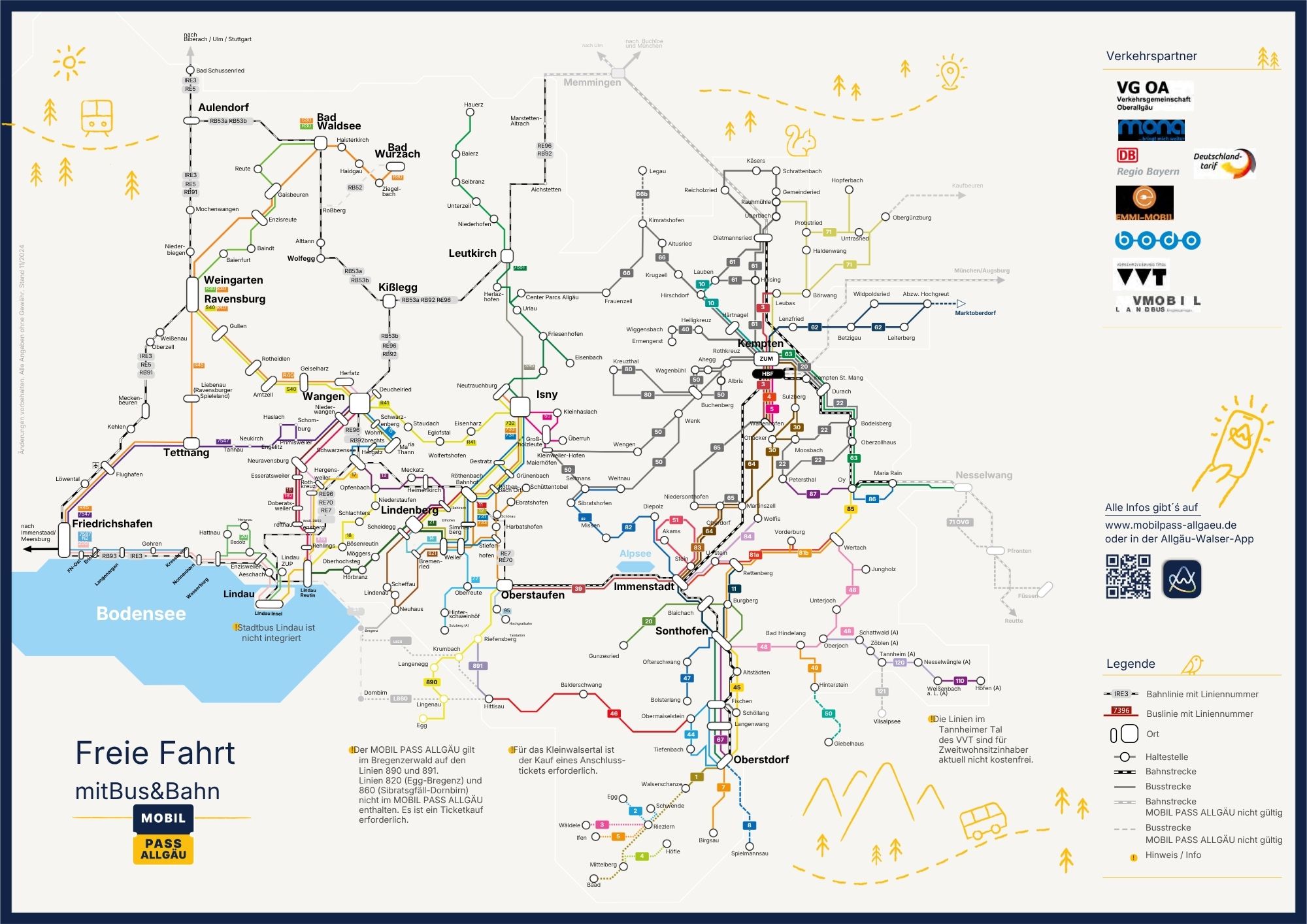 Mobil Pass Allgäu Geltungsbereich