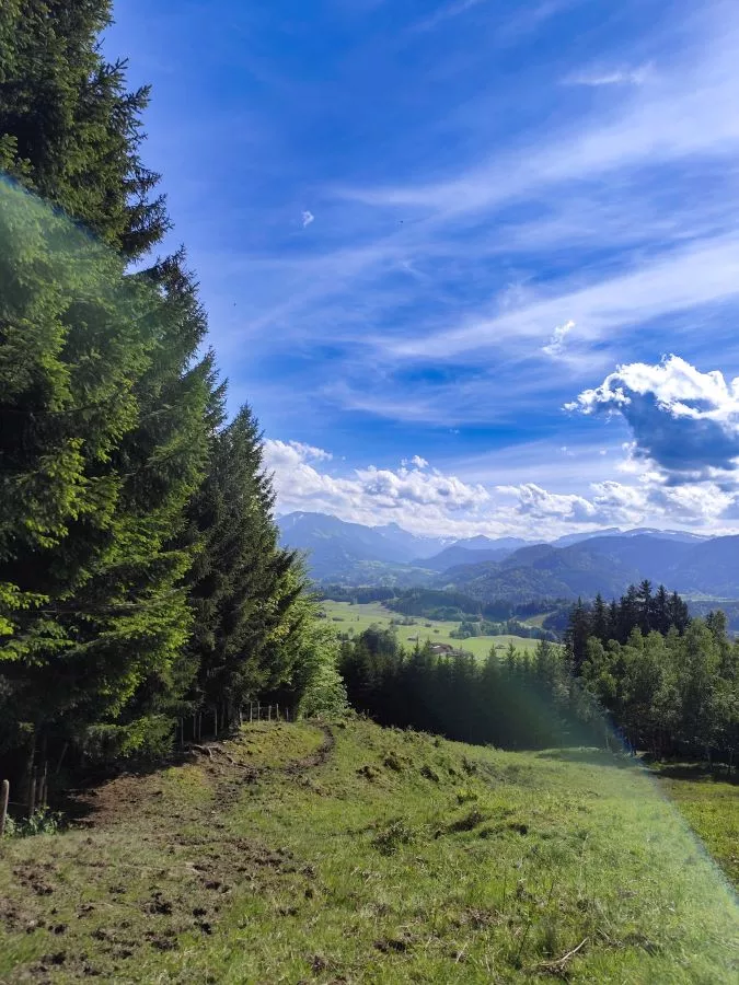 Aussicht von den Ruhebänken Aussicht von den Ruhebänken