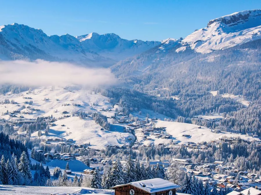 Blick ins Kleinwalsertal